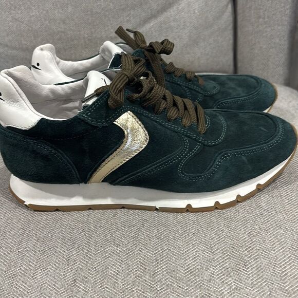 Voile Blanche JULIA SUEDE DARK GREEN - Picture 7 of 8